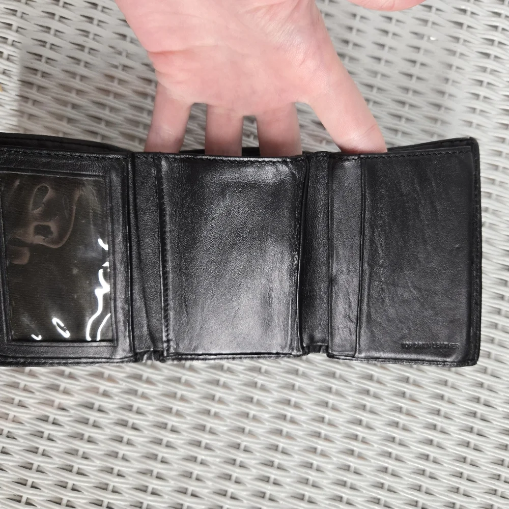 Black Leather Wallet